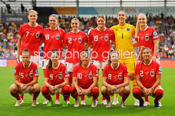 Austria Team v Germany Quarter Final EURO 2022