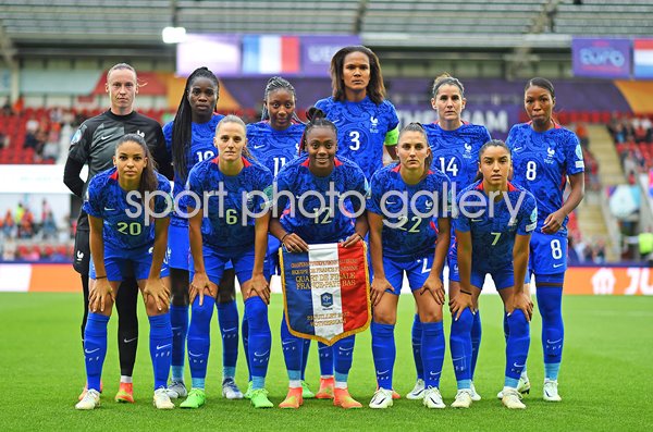 France Team Line Up Quarter Final Women's EURO 2022