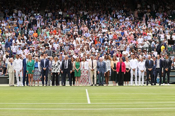 Wimbledon Champions Centre Court parade Centenary Wimbledon 2022