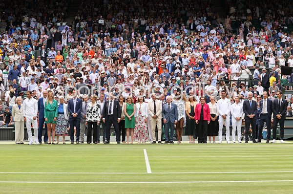 Wimbledon Champions Centre Court parade Centenary Wimbledon 2022
