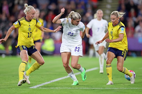 Alessia Russo England goal v Sweden Semi Final EURO 2022