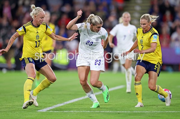 Alessia Russo England goal v Sweden Semi Final EURO 2022