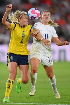 Lauren Hemp England v Hanna Glas Sweden Women's EURO 2022