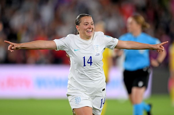 Fran Kirby England goal v Sweden Semi Final Sheffield EURO 2022