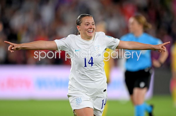 Fran Kirby England goal v Sweden Semi Final Sheffield EURO 2022