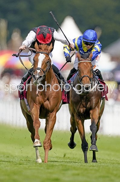 Jockey Ryan Moore riding Kyprios wins Goodwood Cup 2022