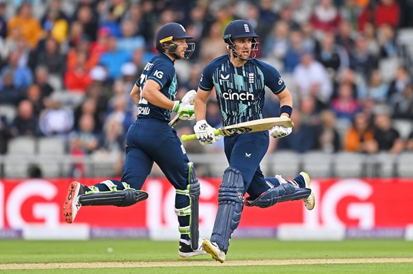 Liam Livingstone & Jos Buttler England v South Africa ODI Old Trafford 2022