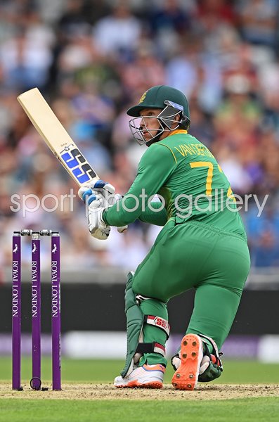 Rassie van der Dussen South Africa scoop v England ODI Headingley 2022