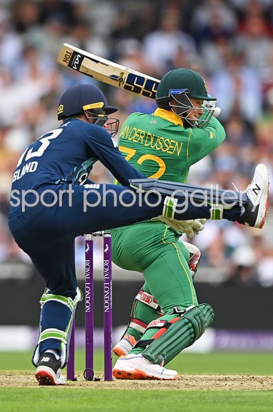 Rassie van der Dussen South Africa v England ODI Headingley 2022