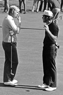 Jack Nicklaus & Gary Player Putting Green 1971