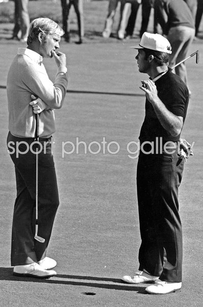 Jack Nicklaus & Gary Player Putting Green 1971