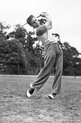 A Young Gary Player South African Golf Legend 1956