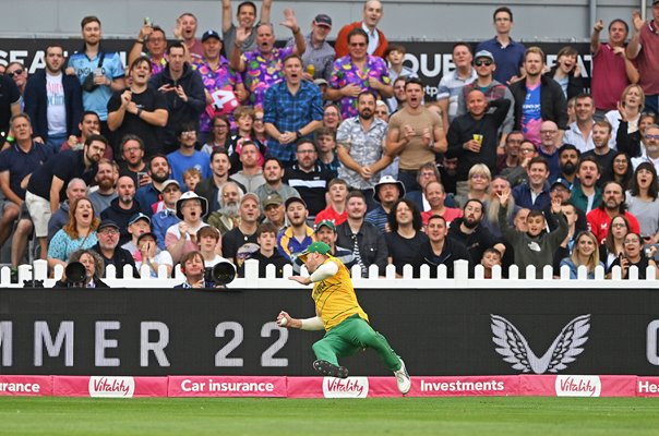 David Miller South Africa Catch v England T20 Bristol 2022