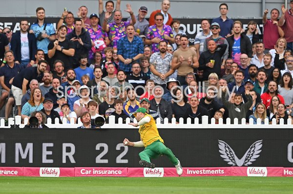 David Miller South Africa Catch v England T20 Bristol 2022