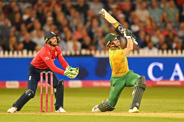 Tristan Stubbs South Africa bats v England T20 Bristol 2022