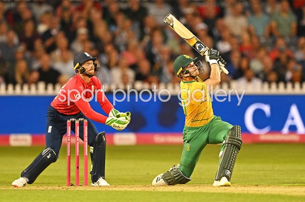 Tristan Stubbs South Africa bats v England T20 Bristol 2022