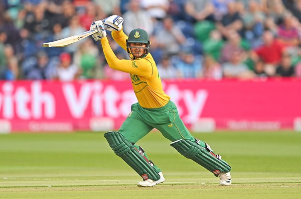 Quinton de Kock South Africa v England T20 Cardiff 2022