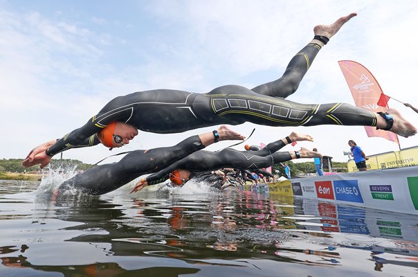 Men's Individual Sprint Distance Triathlon Start Commonwealth Games: 2022