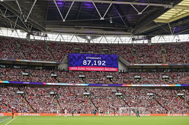 Record Crowd England v Germany Women's EURO Final Wembley 2022