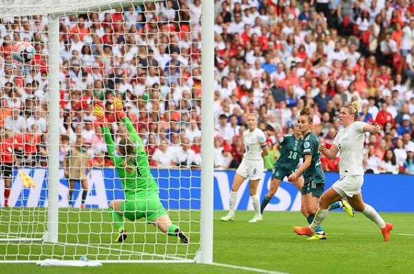 Lina Magull Germany scores v England Women's EURO Final 2022