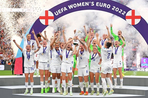 England Women's EURO Champions Wembley 2022