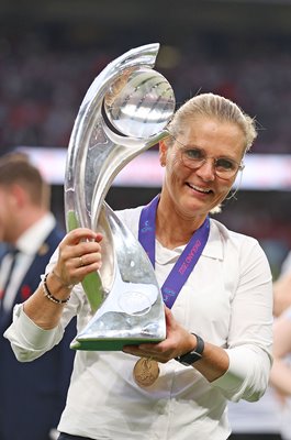 Sarina Wiegman England Women's EURO Winning Coach 2022