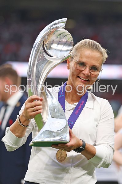 Sarina Wiegman England Women's EURO Winning Coach 2022