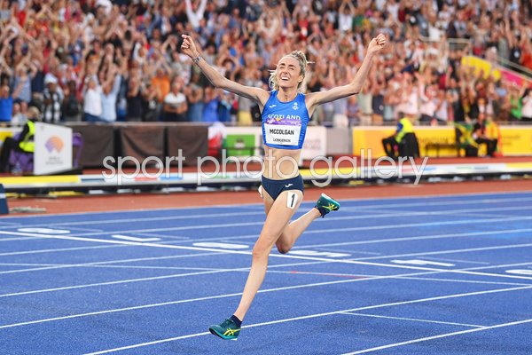 Liz McColgan Scotland Finish Line 10,000m Commonwealth Games 2022