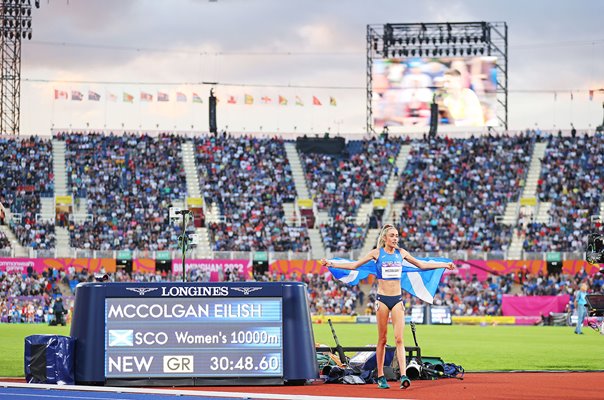 Eilish McColgan Scotland 10,000m Commonwealth Games Gold 2022