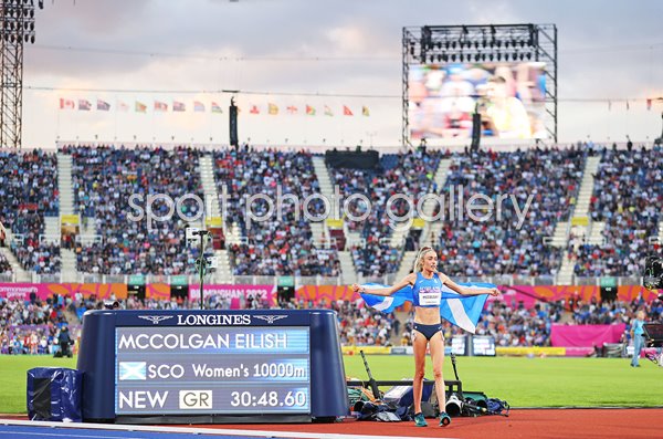 Eilish McColgan Scotland 10,000m Commonwealth Games Gold 2022