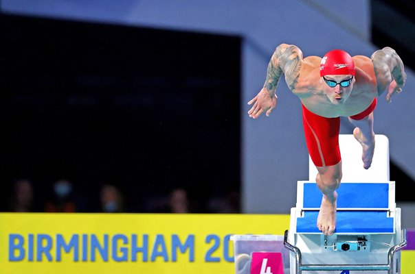 Adam Peaty England Starting Blocks Commonwealth Games 2022