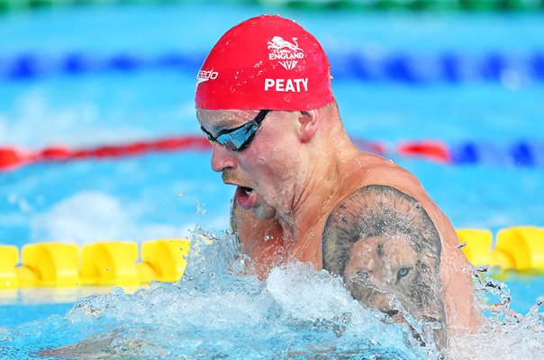 Adam Peaty England 50m Breaststroke Heats Commonwealth Games 2022