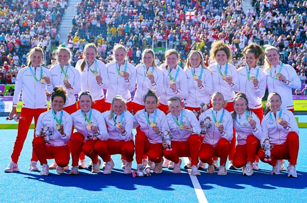 England Women's Hockey Gold Commonwealth Games Birmingham 2022