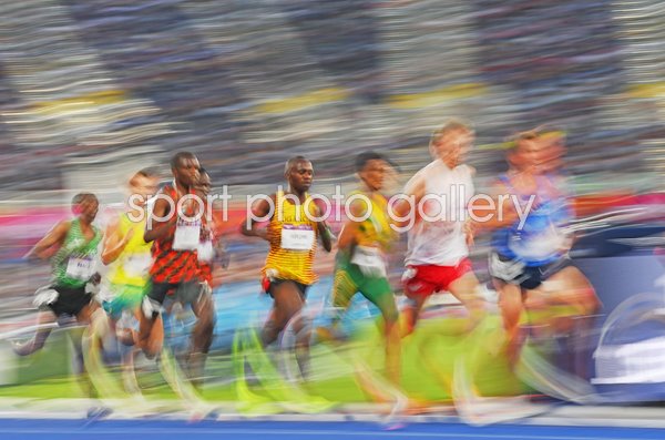 Men's 10,000m Final Blur Effect Commonwealth Games Birmingham 2022