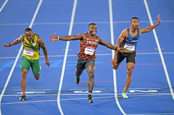 Ferdinand Omanyala Kenya wins 100m Final Commonwealth Games 2022
