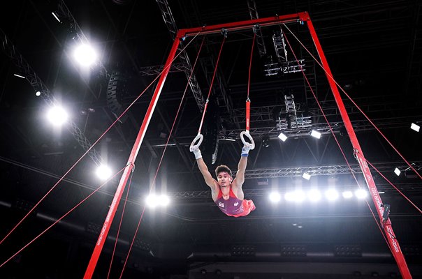 Jake Jarman England Rings Gymnastics Commonwealth Games 2022