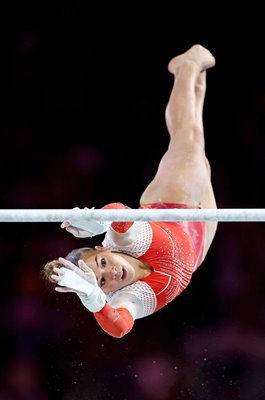 Georgia-Mae Fenton England Uneven Bars Final Gymnastics Commonwealth Games 2022
