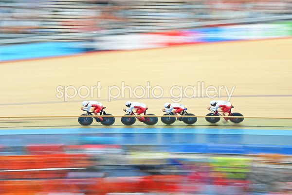 England Team Pursuit Track Cycling Commonwealth Games 2022