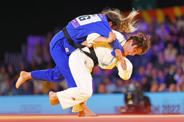 Christa Deguchi Canada v Acelya Toprak England Judo Commonwealth Games 2022
