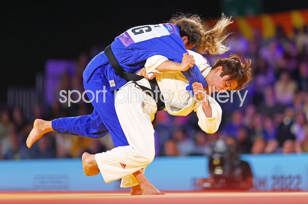 Christa Deguchi Canada v Acelya Toprak England Judo Commonwealth Games 2022