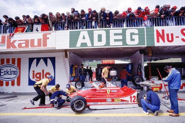 Gilles Villeneuve Austrian Grand Prix 1979