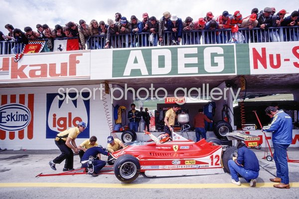 Gilles Villeneuve Austrian Grand Prix 1979