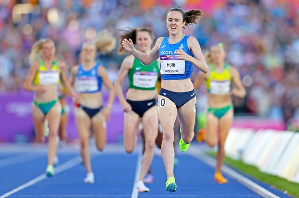 Laura Muir Scotland wins 1500m Commonwealth Games Birmingham 2022