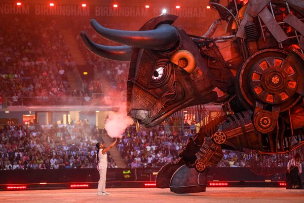 Raging bull Opening Ceremony Commonwealth Games 2022