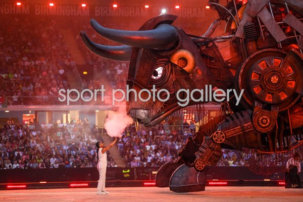 Raging bull Opening Ceremony Commonwealth Games 2022