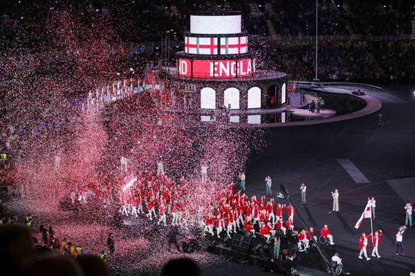 England team Opening Ceremony Commonwealth Games 2022