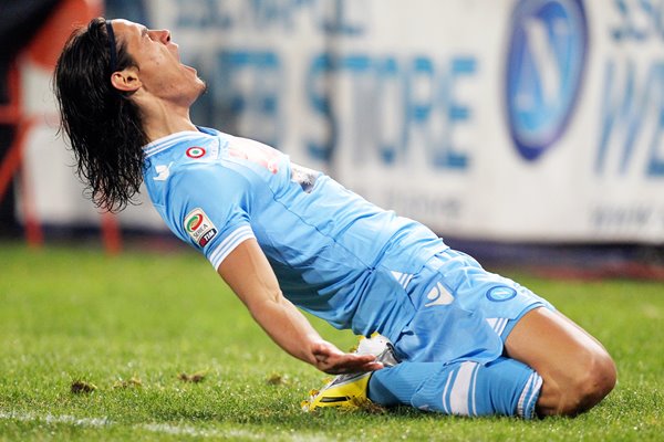 Edinson Cavani - SSC Napoli v AS Roma