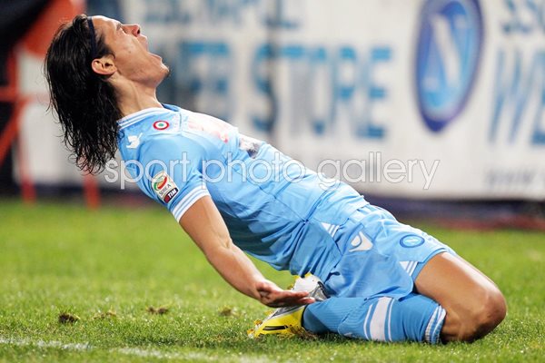 Edinson Cavani - SSC Napoli v AS Roma