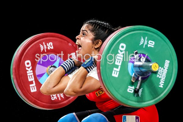Mudiyanselage Srimali Divisekara Sri Lanka Weightlifting Commonwealth Games 2022
