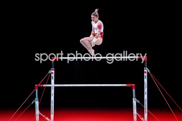 Alice Kinsella England uneven bars Gymnastics Commonwealth Games 2022